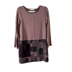 Chalet et cici Tunic Womens Small Lagenlook Boho Vacation Resort Travel Coastal